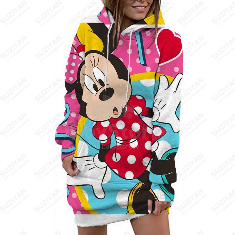 Disney Mickey Mouse Print Long Sleeve Hoodie For Women Urban Style New Printing Home Wear Casual Sweater Autumn Y2k Streetwear
Disney Mickey Mouse Print Long Sleeve Hoodie For Women Urban Style New Printing Home Wear Casual Sweater Autumn Y2k Streetwear