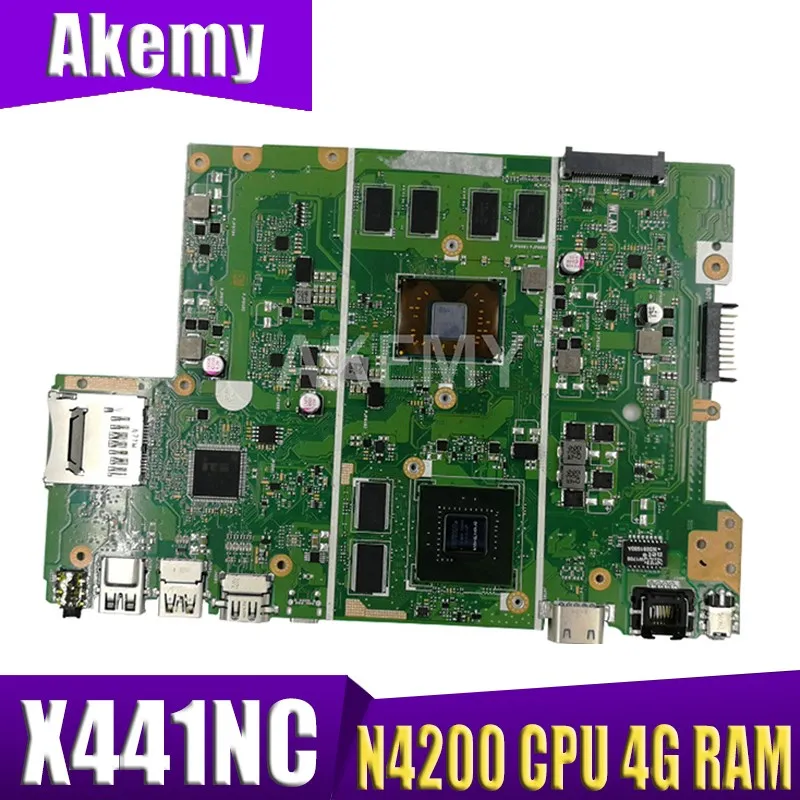 AKemy X441NC REV2.1 подходит для ASUS X441NA X441N N4200 материнская плата с процессором для ноутбука 4 Гб памяти GT810M протестированная материнская плата работ...
AKemy X441NC REV2.1 подходит для ASUS X441NA X441N N4200 материнская плата с процессором для ноутбука 4 Гб памяти GT810M протестированная материнская плата работ...
