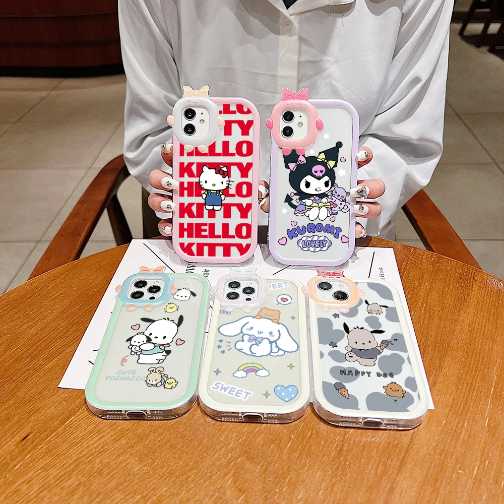 Cute Sanrio Hello Kitty Kuromi Cinnamoroll Phone Case For iphone 14 13 12 11 Pro Max X XS XR 7 Plus SE 2020 Transparent Monster
Cute Sanrio Hello Kitty Kuromi Cinnamoroll Phone Case For iphone 14 13 12 11 Pro Max X XS XR 7 Plus SE 2020 Transparent Monster