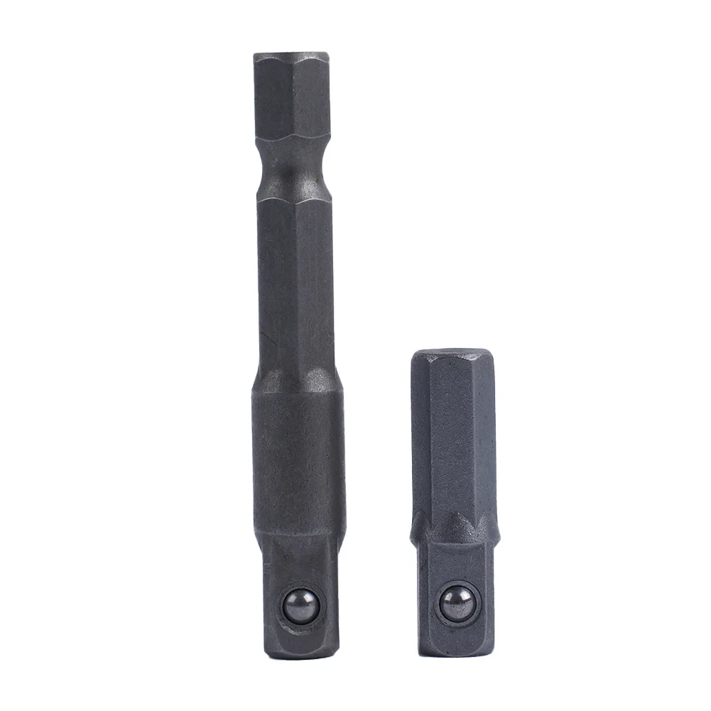 2pcs Impact Socket Adapter Converter 1/4" Hex Shank To 1/4" Socket Adapter Socket Drill Bits Bar Extension Rod Wrench 25/50mm
2pcs Impact Socket Adapter Converter 1/4" Hex Shank To 1/4" Socket Adapter Socket Drill Bits Bar Extension Rod Wrench 25/50mm