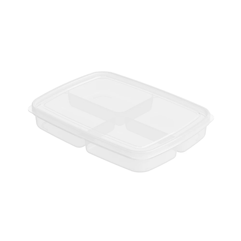 Keep Your Food Fresh and Easily Accessible with This 4 Grids Food Storage Container Perfect for Fridge and Freezer
Keep Your Food Fresh and Easily Accessible with This 4 Grids Food Storage Container Perfect for Fridge and Freezer