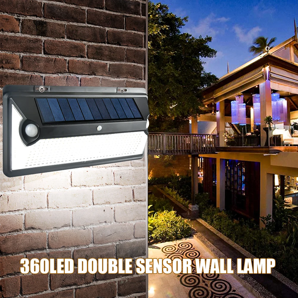 Solar Panel Wall Lamp Decorative Light LED Solar Light Sunlight Waterproof Street Exterior Wall Lamp PIR Motion Sensor
Solar Panel Wall Lamp Decorative Light LED Solar Light Sunlight Waterproof Street Exterior Wall Lamp PIR Motion Sensor