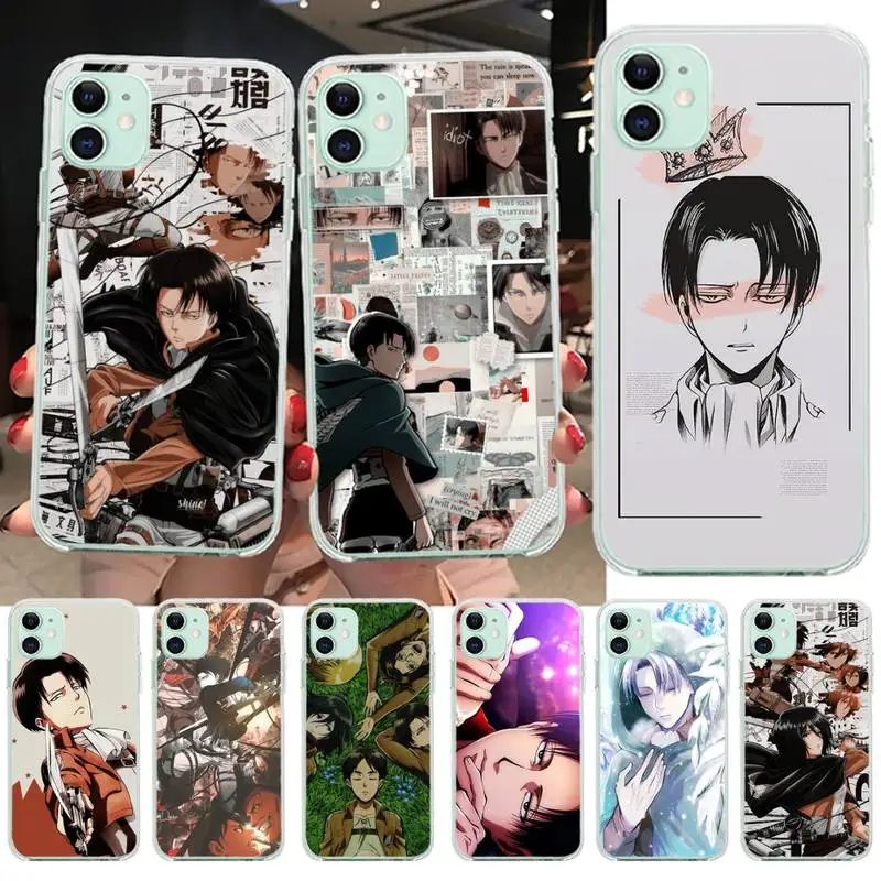 CUTEWANAN Anime Attack On Titan Levi Ackerman Phone Case Cover for iPhone 11 12 13pro XS MAX 8 7 X XR cover
CUTEWANAN Anime Attack On Titan Levi Ackerman Phone Case Cover for iPhone 11 12 13pro XS MAX 8 7 X XR cover