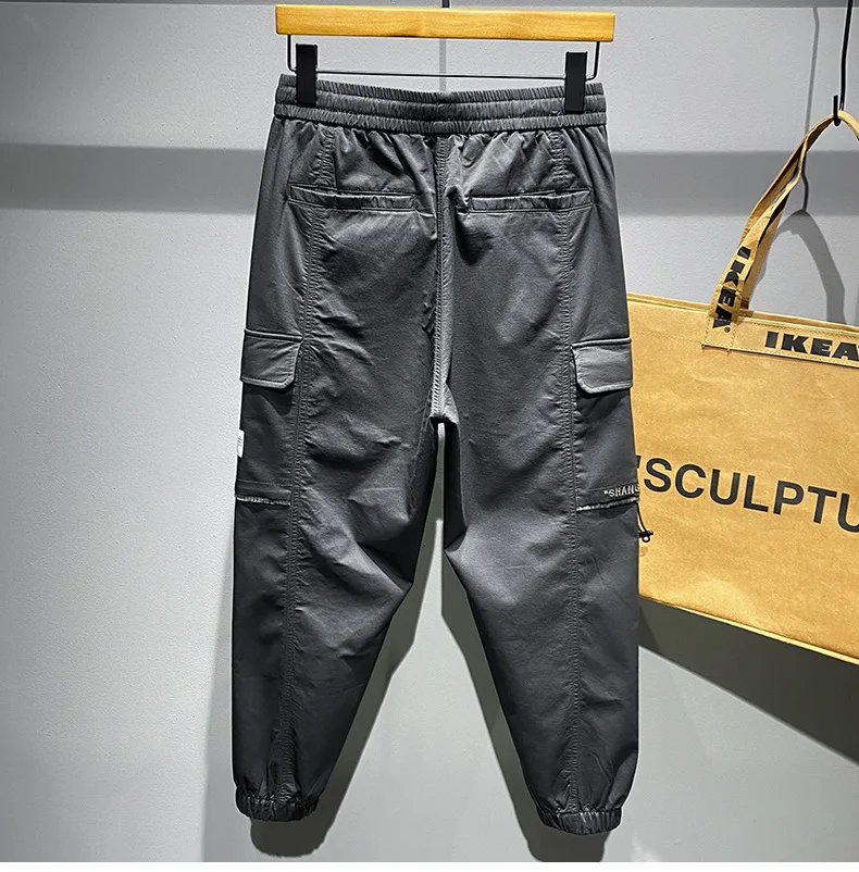 Men's autumn overalls new card leg overalls sports pants trousers casual casual pants
Men's autumn overalls new card leg overalls sports pants trousers casual casual pants