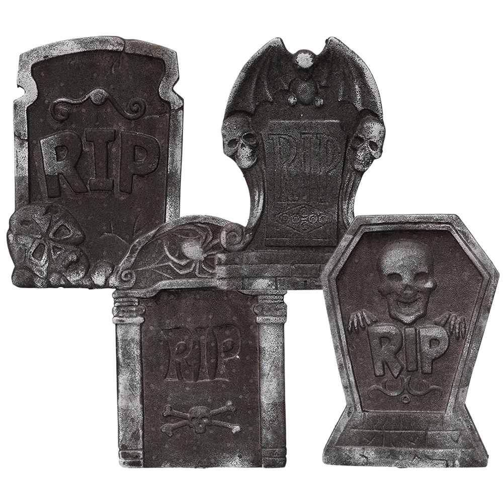 4pcs Scary Decorative Outdoor Outdoor Outdoor Outdoor Tombstone Prank Prop Halloween Theme Foam Outdoor Outdoor
4pcs Scary Decorative Outdoor Outdoor Outdoor Outdoor Tombstone Prank Prop Halloween Theme Foam Outdoor Outdoor