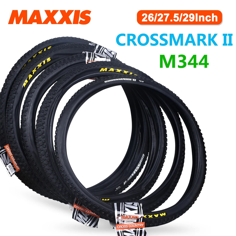 

MAXXIS CROSSMARK II M344 MTB Bike Tire 26*1.95/2.1/2.25 27.5x2.25 29x2.25 29er Mountain Bicycle Tyre Cycing bicicleta pneu Wire