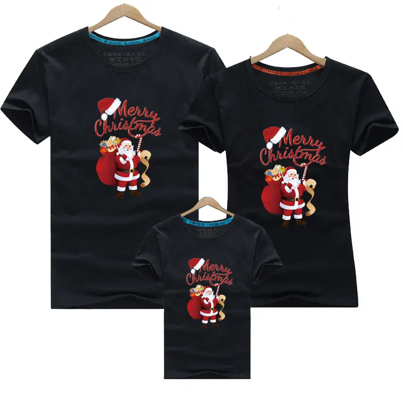 Christmas Family Matching Outfits Father Mother Son Daughter Clothes New Year Women Men Kids T-shirt Short Sleeve Cotton Print
Christmas Family Matching Outfits Father Mother Son Daughter Clothes New Year Women Men Kids T-shirt Short Sleeve Cotton Print