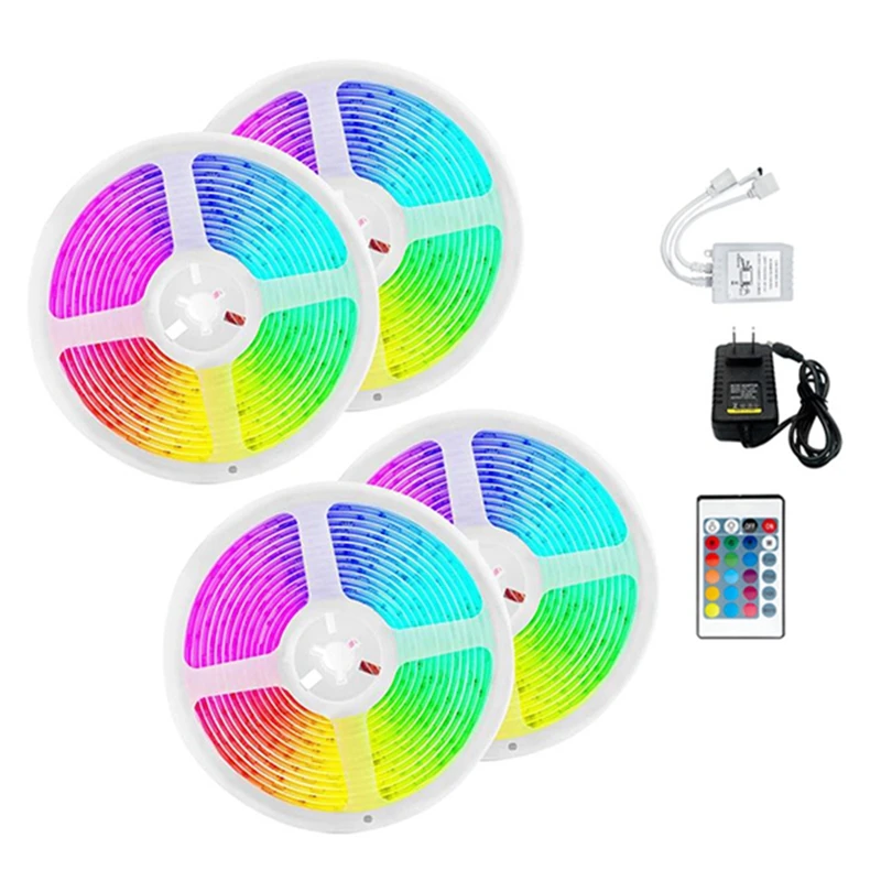 LED Strips Lights For Bedroom 3528 RGB Flexible Lights 20M Multicolor LED Light With 24 Key Remote For Christmas
LED Strips Lights For Bedroom 3528 RGB Flexible Lights 20M Multicolor LED Light With 24 Key Remote For Christmas
