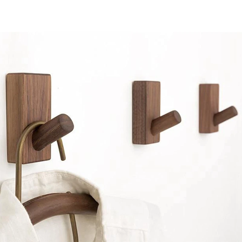 Wood Wall Hooks, 3 Pack Natural Wooden Coat Hooks Wall Mounted, Wooden Hooks Craft Hat Rack Hat Hanger
Wood Wall Hooks, 3 Pack Natural Wooden Coat Hooks Wall Mounted, Wooden Hooks Craft Hat Rack Hat Hanger