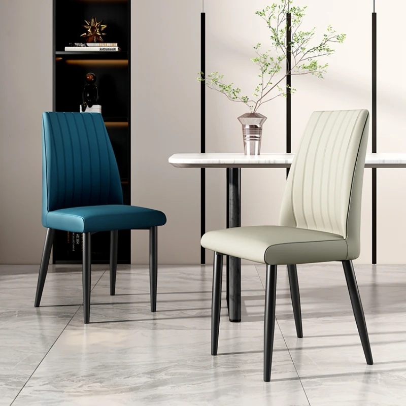 PU Leather Cushion Dining Chair Modern Kitchen Nordic Dining Chairs Restaurant Luxury Leisure Stools Hotel Dining Room Furniture
PU Leather Cushion Dining Chair Modern Kitchen Nordic Dining Chairs Restaurant Luxury Leisure Stools Hotel Dining Room Furniture