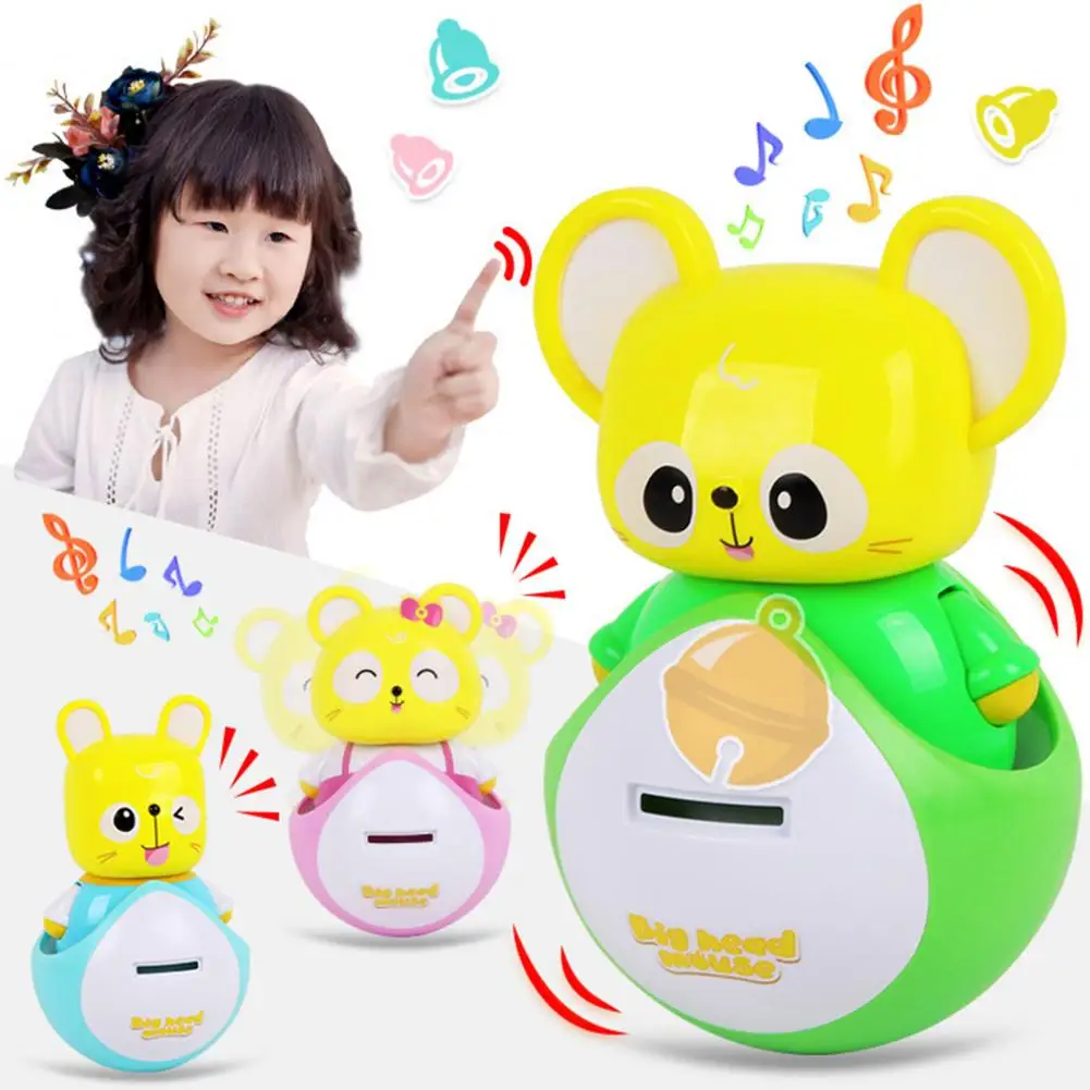 Piggy Bank Built-in Little Bell Simulated with Music Creative Entertainment Multifunctional Cartoon Tumbler Cash Bank Child Toy
Piggy Bank Built-in Little Bell Simulated with Music Creative Entertainment Multifunctional Cartoon Tumbler Cash Bank Child Toy