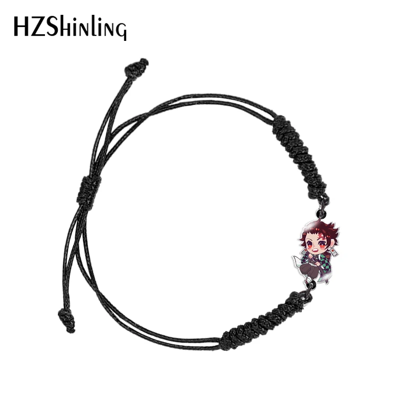 Demon Slayer Kimetsu no Yaiba Acrylic Weave Adjustable Bracelet Rope Chain Acrylic Resin Epoxy Fashion Jewelry for Women
Demon Slayer Kimetsu no Yaiba Acrylic Weave Adjustable Bracelet Rope Chain Acrylic Resin Epoxy Fashion Jewelry for Women