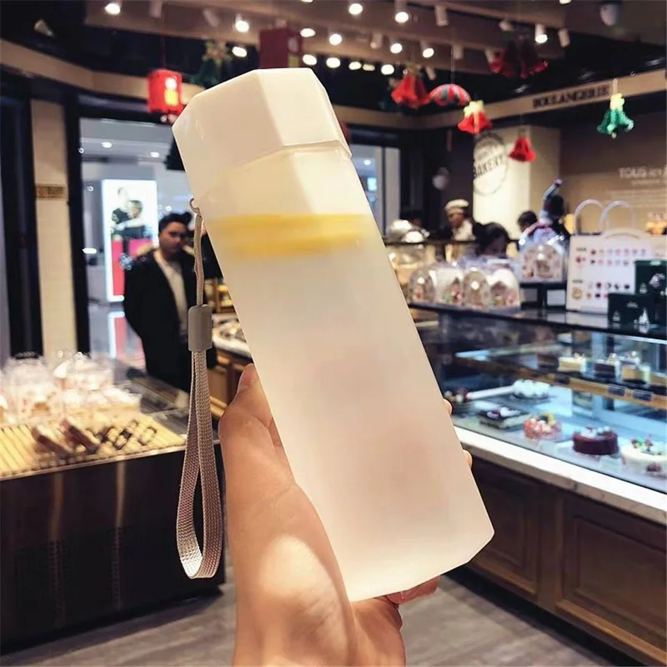 380ml Portable Frosted Water Cup Polygon Frosted Plastic Water Bottle Outdoor Sports Travel Hiking Water Bottle Camping Bottle
380ml Portable Frosted Water Cup Polygon Frosted Plastic Water Bottle Outdoor Sports Travel Hiking Water Bottle Camping Bottle