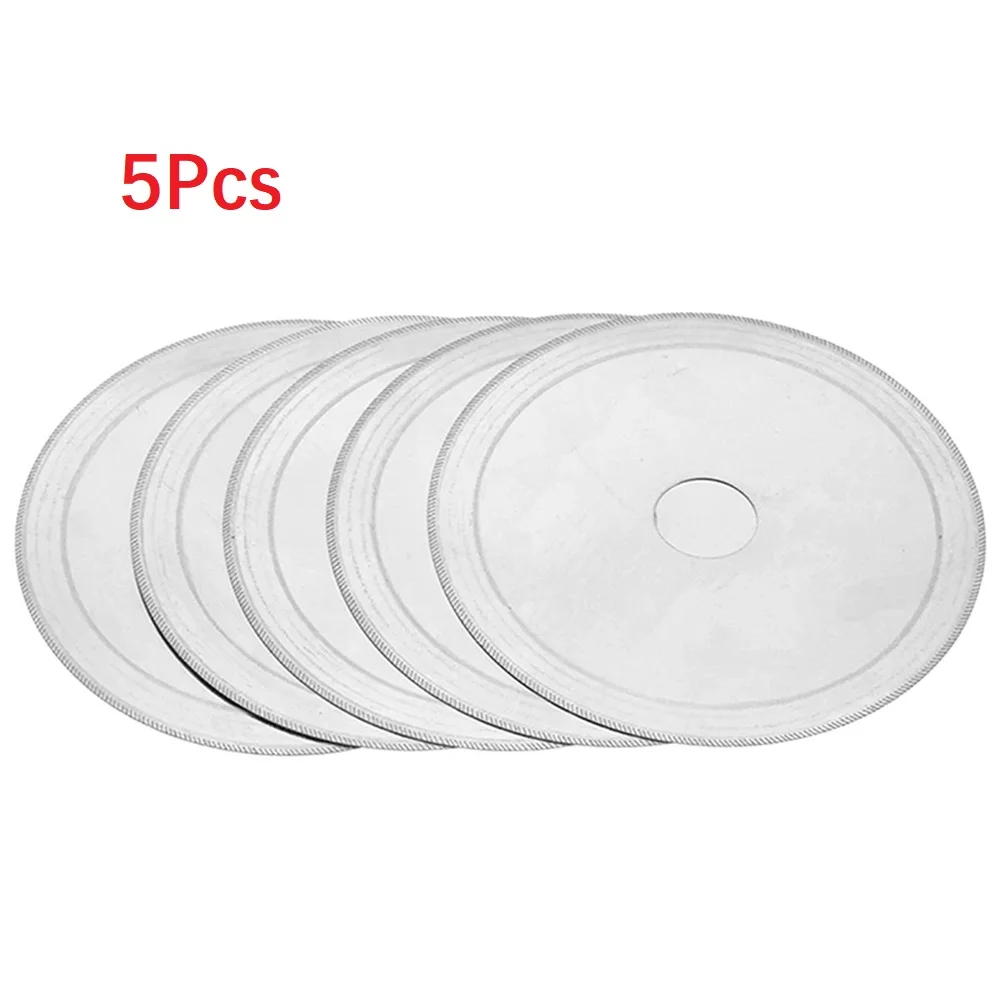 5 Pcs Diamond Circular Saw Blades 4.5'' Cutting Disc Multitool Thin Lapidary Blade For Jewelry Gems Crystal Cutting Tools
5 Pcs Diamond Circular Saw Blades 4.5'' Cutting Disc Multitool Thin Lapidary Blade For Jewelry Gems Crystal Cutting Tools