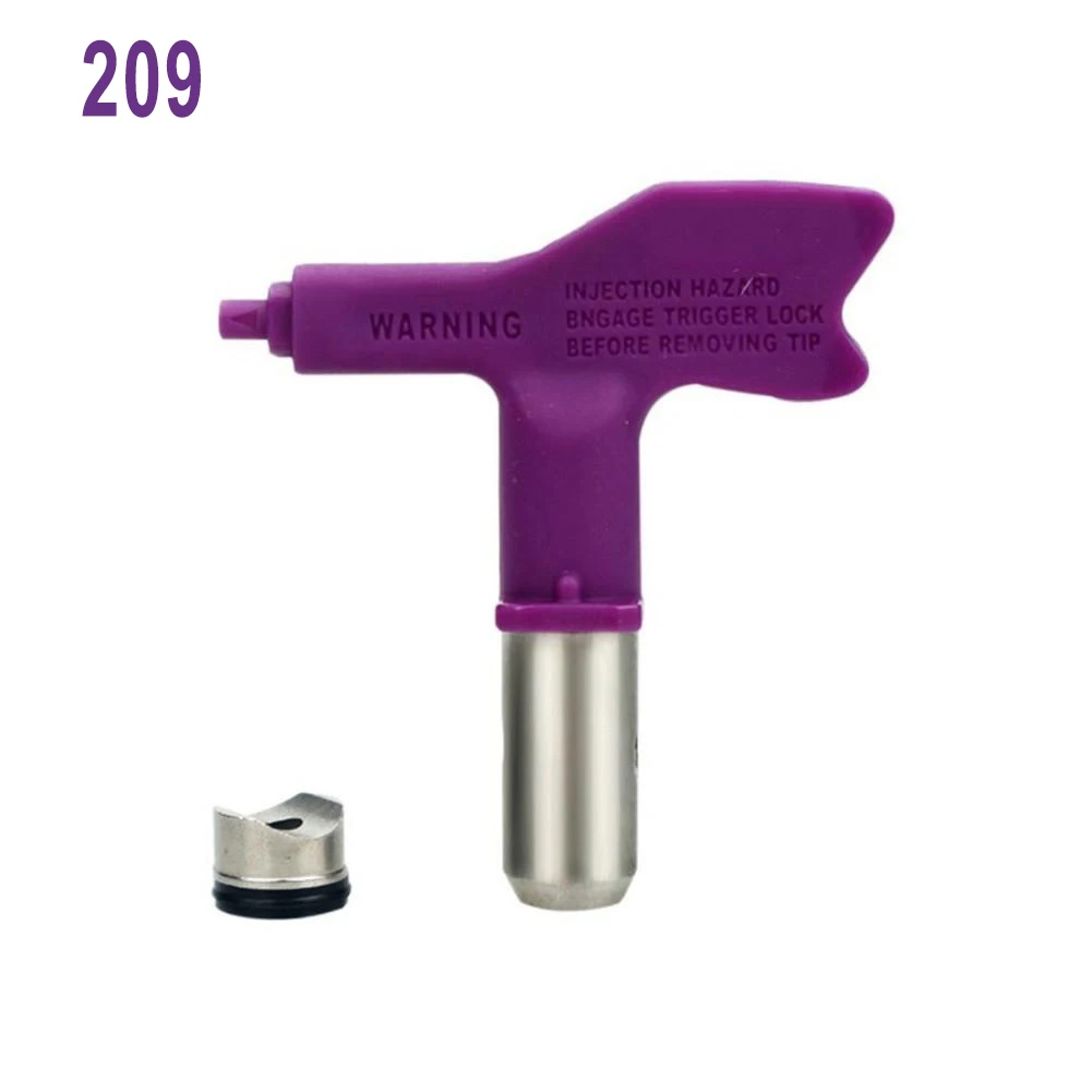 Airless Spray Tips 2/3/4/5/6 Series 1 Piece Anti-aging Nozzle Paint Sprayer Tool Practical Purple Brand New Durable
Airless Spray Tips 2/3/4/5/6 Series 1 Piece Anti-aging Nozzle Paint Sprayer Tool Practical Purple Brand New Durable