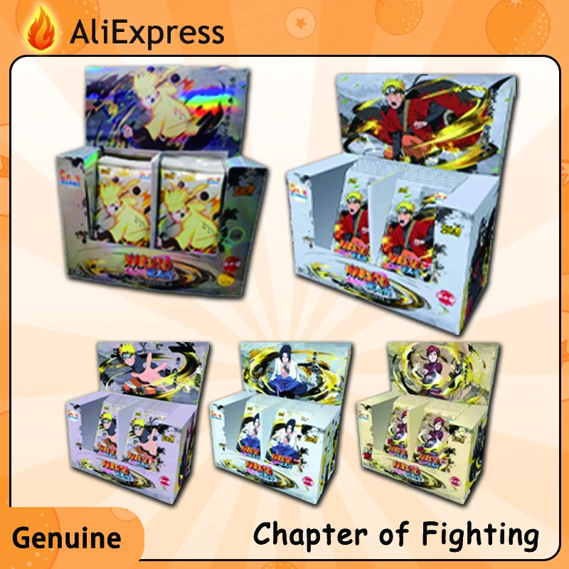 Naruto Box Card Anime Characters Chapter of Fighting Bronzing Process Cartoon Collection Children's Toys Christmas Birthday Gift
Naruto Box Card Anime Characters Chapter of Fighting Bronzing Process Cartoon Collection Children's Toys Christmas Birthday Gift