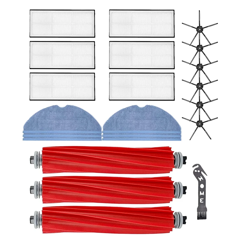 Replacement Parts Kit Main Side Brush HEPA Filters Mop Cloth For Xiaomi Roborock S7 T7S T7S Plus Vacuum Cleaner
Replacement Parts Kit Main Side Brush HEPA Filters Mop Cloth For Xiaomi Roborock S7 T7S T7S Plus Vacuum Cleaner