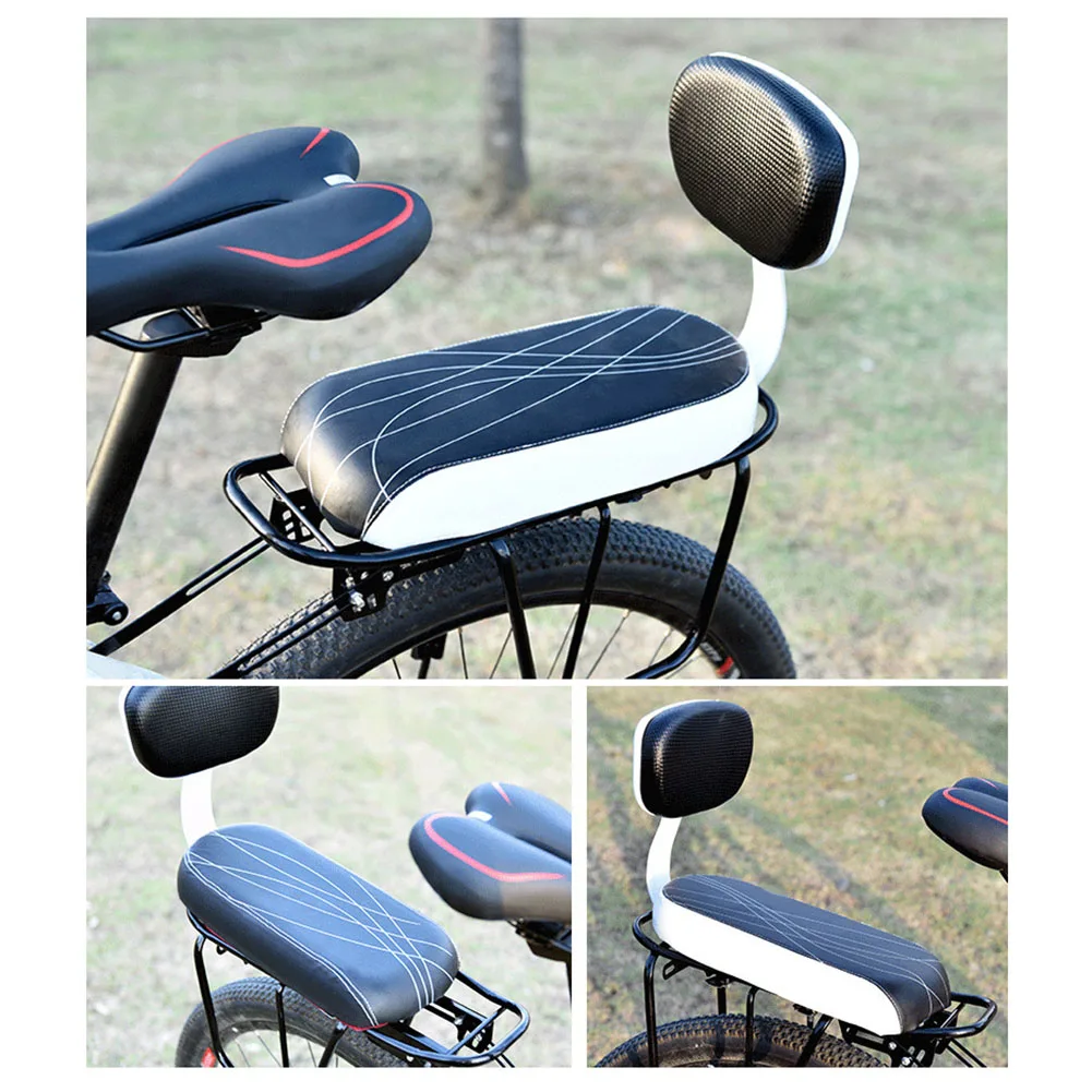 Cycling Saddle Soft Bike Saddle 34cm*16cm Bicycle Accessories Bicycle Rear Saddle With Back Rest Strong Support
Cycling Saddle Soft Bike Saddle 34cm*16cm Bicycle Accessories Bicycle Rear Saddle With Back Rest Strong Support