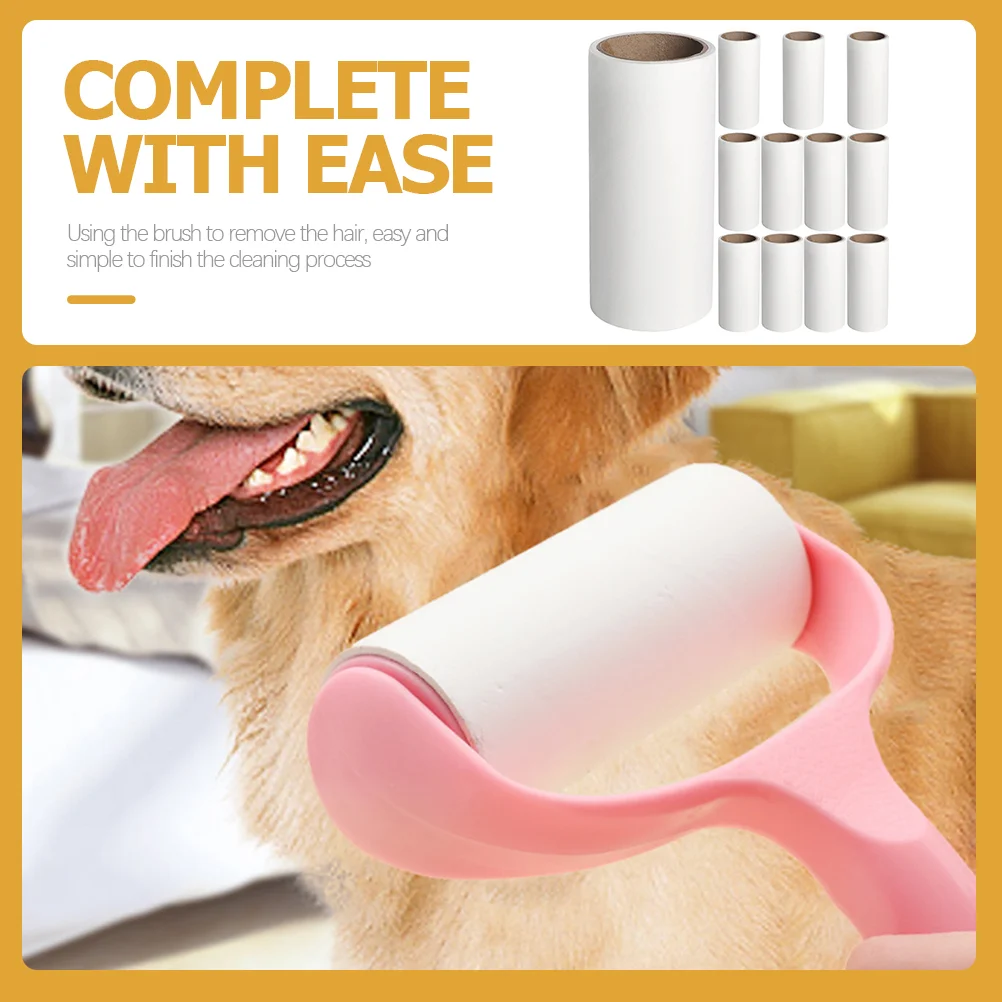 12 Pcs Sticky Paper Lint Rollers Household Fur Remover Puppy Multi-function Adhesive Tape Cat Hair Portable Pet Brush
12 Pcs Sticky Paper Lint Rollers Household Fur Remover Puppy Multi-function Adhesive Tape Cat Hair Portable Pet Brush
