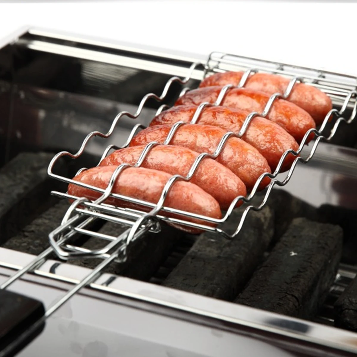 Grilling Basket Metal Mesh Barbecue Sausage Grilling Rack Net Picnic Camping BBQ Net Home Kitchen Barbecue Grilling Accessories
Grilling Basket Metal Mesh Barbecue Sausage Grilling Rack Net Picnic Camping BBQ Net Home Kitchen Barbecue Grilling Accessories