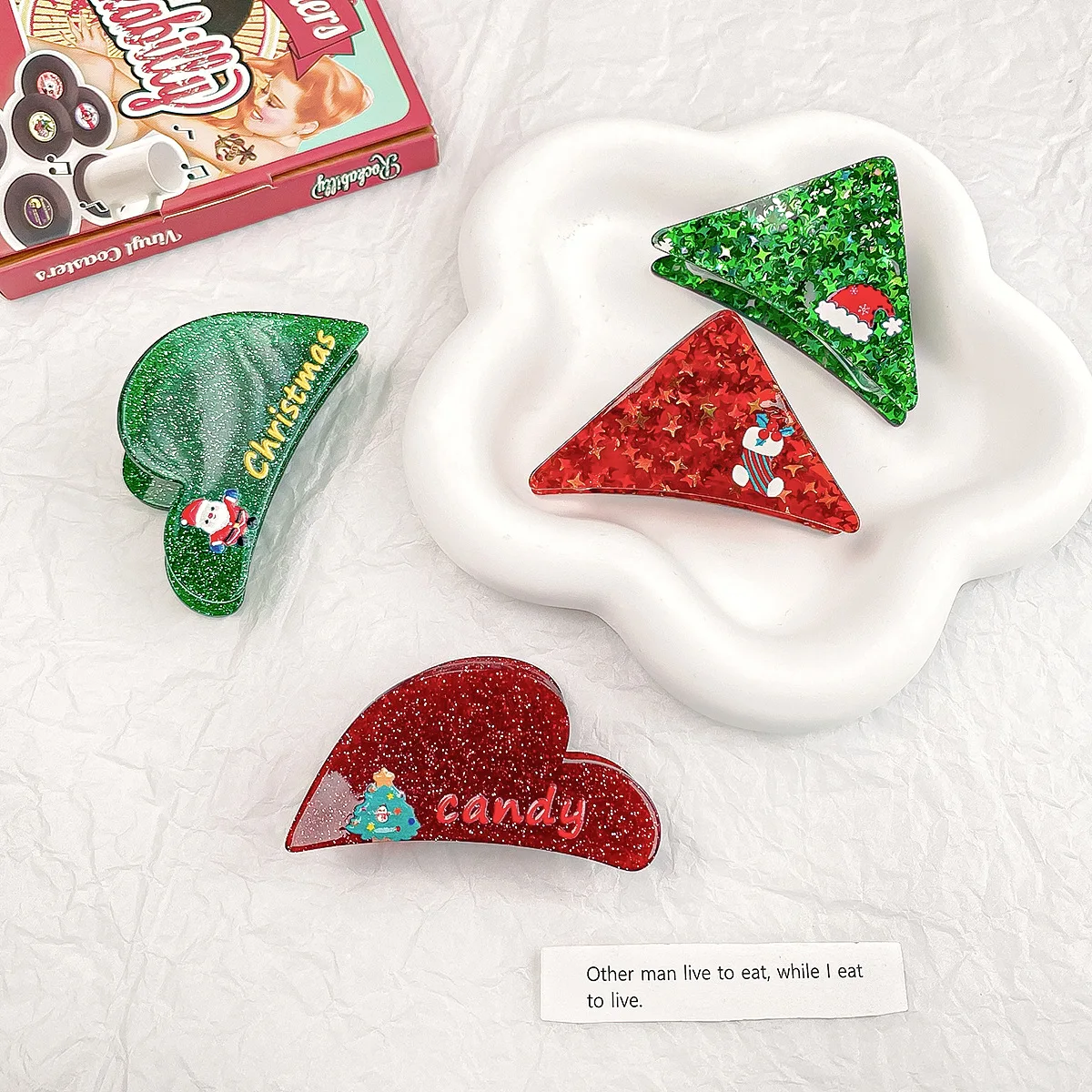 Trendy Christmas Acrylic Shark Hair Scratch Sweet Women BB Hairpin Hindbrain Spoon Hair Clip Accessories For Girls Headwear
Trendy Christmas Acrylic Shark Hair Scratch Sweet Women BB Hairpin Hindbrain Spoon Hair Clip Accessories For Girls Headwear