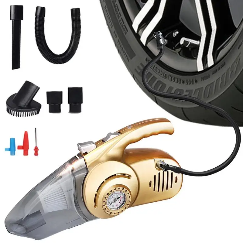 4 In 1 Car Vacuum Cleaner 3000Pa Wireless Handheld Portable Air Pump For Home Car Accessories Bicycle Motorcycle Strong Suction
4 In 1 Car Vacuum Cleaner 3000Pa Wireless Handheld Portable Air Pump For Home Car Accessories Bicycle Motorcycle Strong Suction