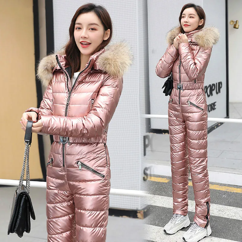 Women's Winter Coat with Hooded Parka Coat To Keep Warm and Slim Cotton Jumpsuit with Zipper Bodysuit One-piece Ski Suit
Women's Winter Coat with Hooded Parka Coat To Keep Warm and Slim Cotton Jumpsuit with Zipper Bodysuit One-piece Ski Suit
