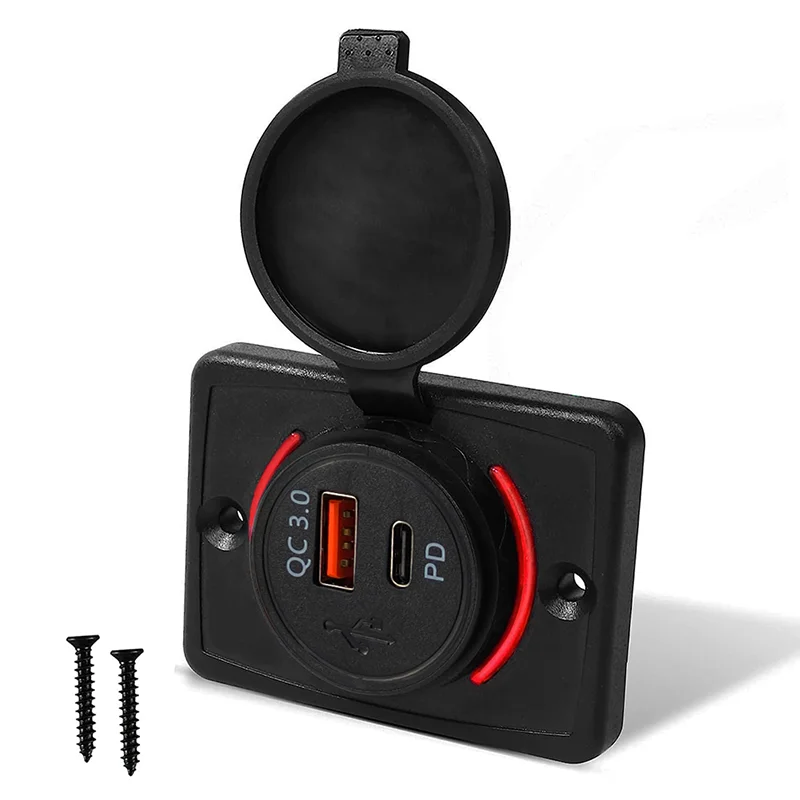 24 В USB-розетка для быстрой зарядки RV USB-розетка Панель 38 Вт для быстрой зарядки автомобильного зарядного устройства со светодиодной подсветкой для автомобиля, автобуса, грузовика, лодки, квадроцикла
24 В USB-розетка для быстрой зарядки RV USB-розетка Панель 38 Вт для быстрой зарядки автомобильного зарядного устройства со светодиодной подсветкой для автомобиля, автобуса, грузовика, лодки, квадроцикла