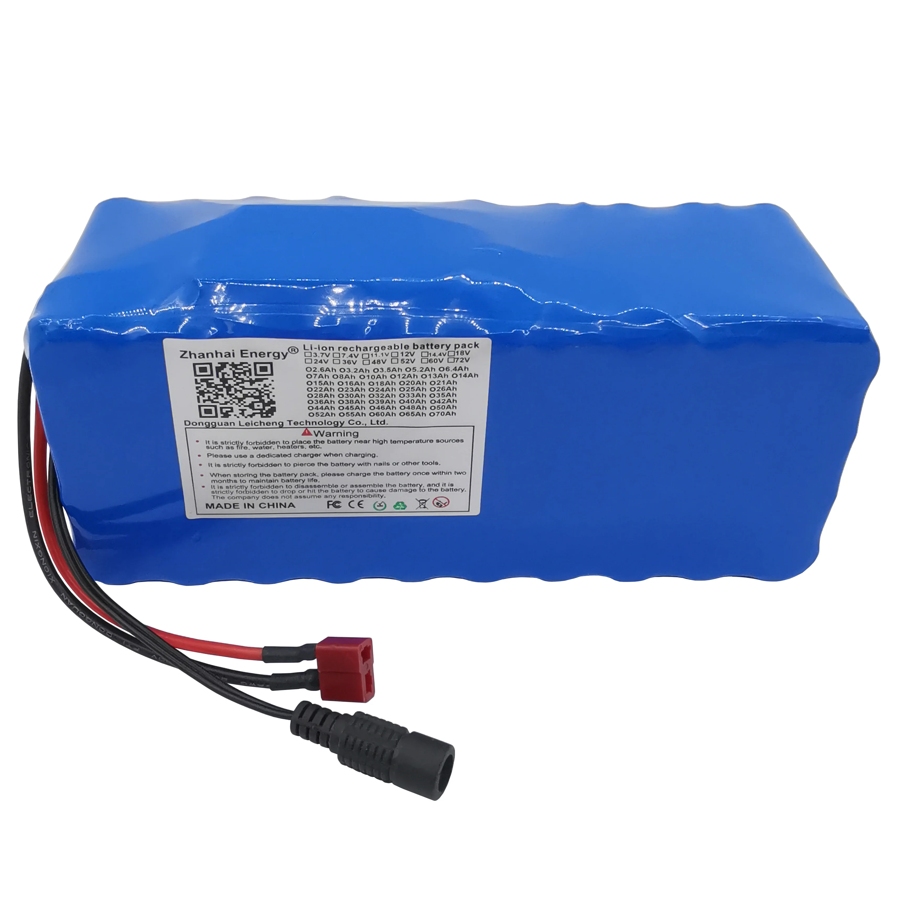 36V 8Ah 12Ah 18650 Li-Ion Rechargeable Battery Pack 10S 4P For Electric Bike Scooters Below 500W New Customizable T DC Plug
36V 8Ah 12Ah 18650 Li-Ion Rechargeable Battery Pack 10S 4P For Electric Bike Scooters Below 500W New Customizable T DC Plug