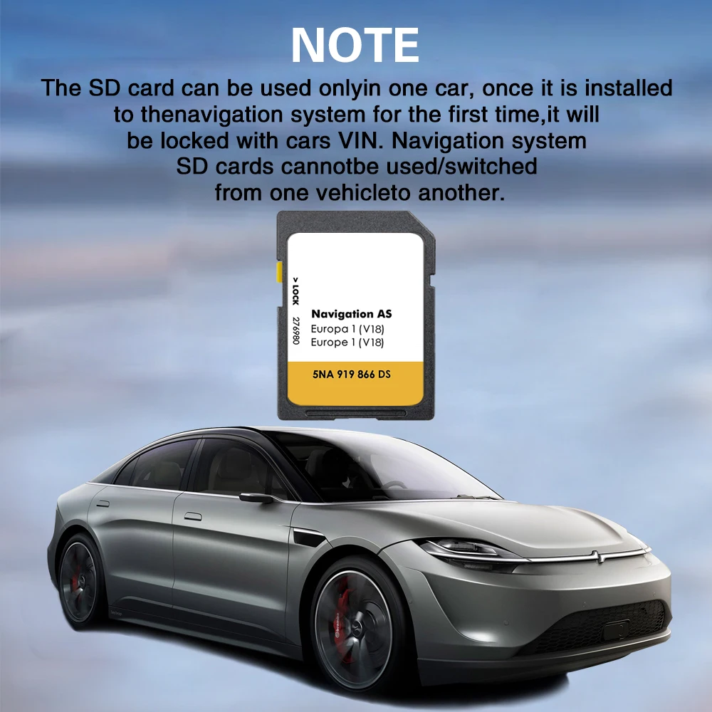 Navigation SD Card Europe Italy Serbia Cyprus 32GB AS V18 For VW Touran 5T From 2015
Navigation SD Card Europe Italy Serbia Cyprus 32GB AS V18 For VW Touran 5T From 2015