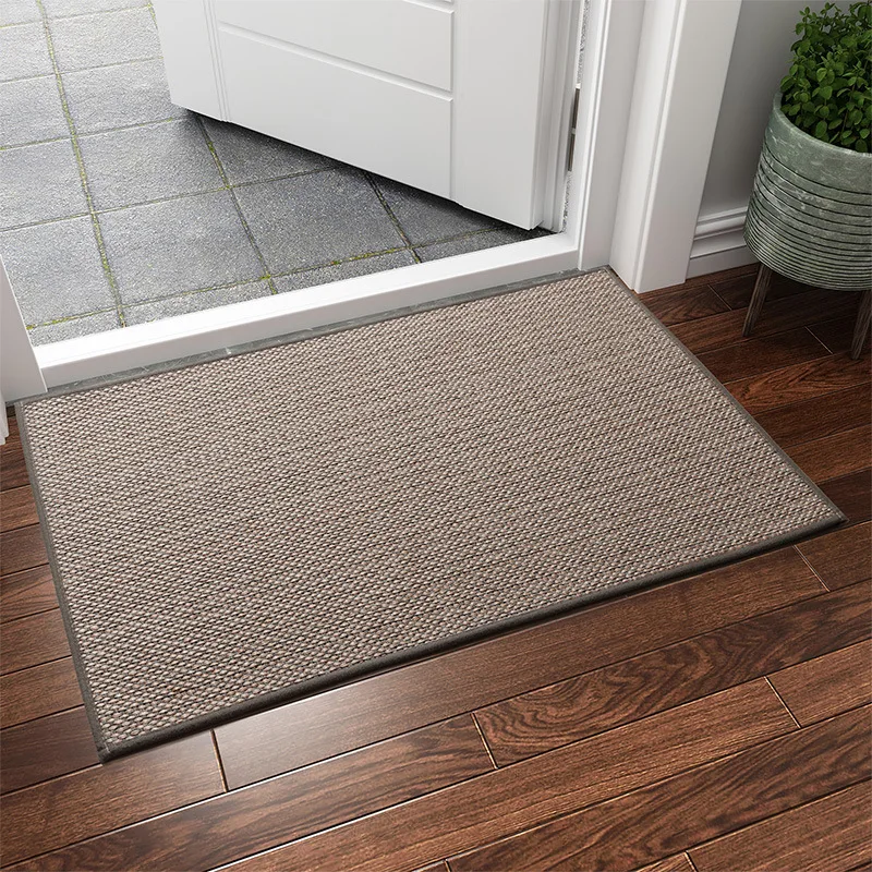 

Front Door Mat Welcome Mats -Indoor Outdoor Rug Entryway Mats for Shoe Scraper,Heavy Duty Rubber Doormat,Entrance Door Floor Mat