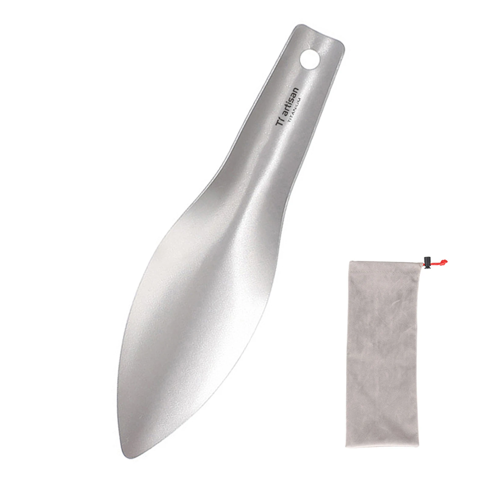 Backpacking Trowel Titanium Shovel Lightweight Titanium With Storage Sack 155 * 40mm For Outdoor Camping Picnic
Backpacking Trowel Titanium Shovel Lightweight Titanium With Storage Sack 155 * 40mm For Outdoor Camping Picnic