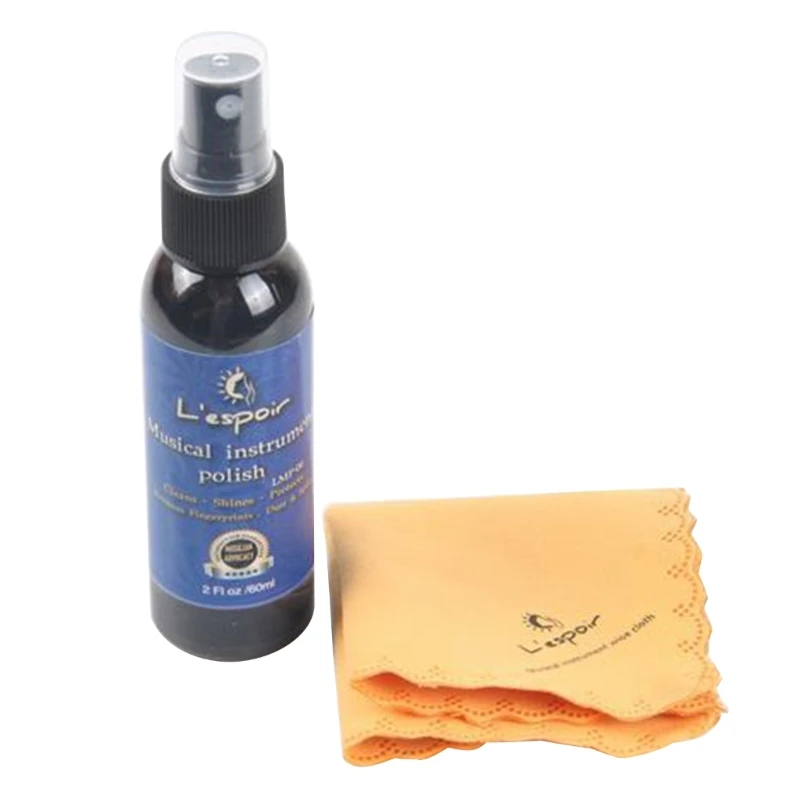 831C 60ml Guitar Bass Stringed Instrument String Maintenance Cleaner Polish Treated with Cleaning Cloth Bass Care Tool
831C 60ml Guitar Bass Stringed Instrument String Maintenance Cleaner Polish Treated with Cleaning Cloth Bass Care Tool
