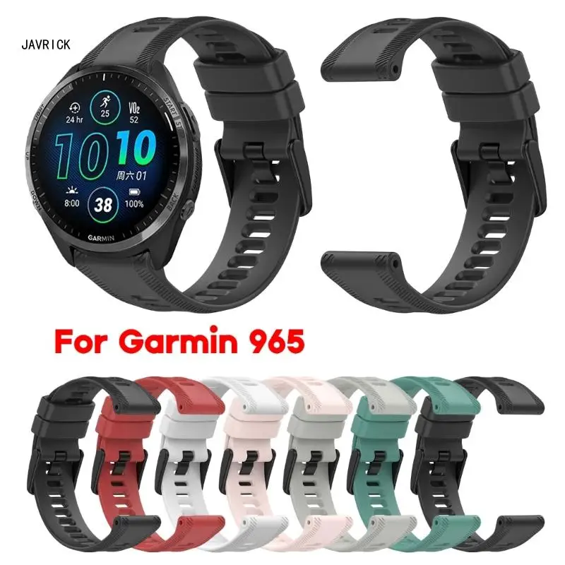Fashion Watch Bracelet-Band Waterproof Silica-Belt Loop Strap for Forerunner 965
Fashion Watch Bracelet-Band Waterproof Silica-Belt Loop Strap for Forerunner 965