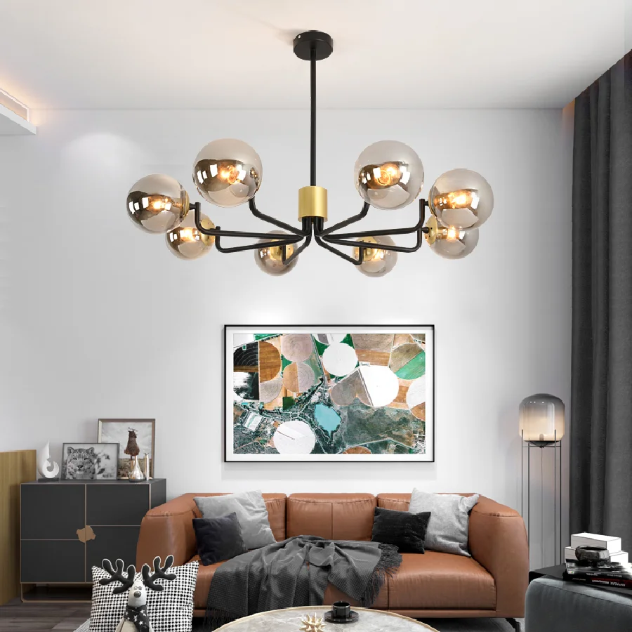 Modern Nordic Chandelier Colorful LED Edison Bulbs Pendant Lamp Indoor Decor Iron Hanging Light Fixtures For Living Room Bedroom
Modern Nordic Chandelier Colorful LED Edison Bulbs Pendant Lamp Indoor Decor Iron Hanging Light Fixtures For Living Room Bedroom