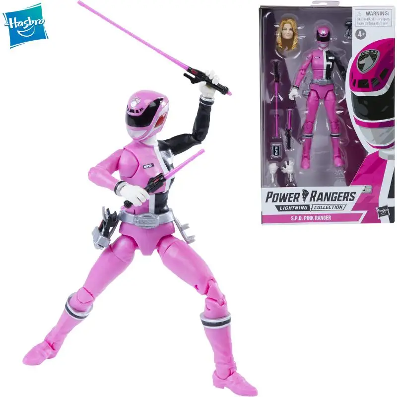 

Original Power Rangers Hasbro Lightning Collection S.p.d. Pink Ranger 6 Inch Scale Premium Action Figure Collectible Toy F1428