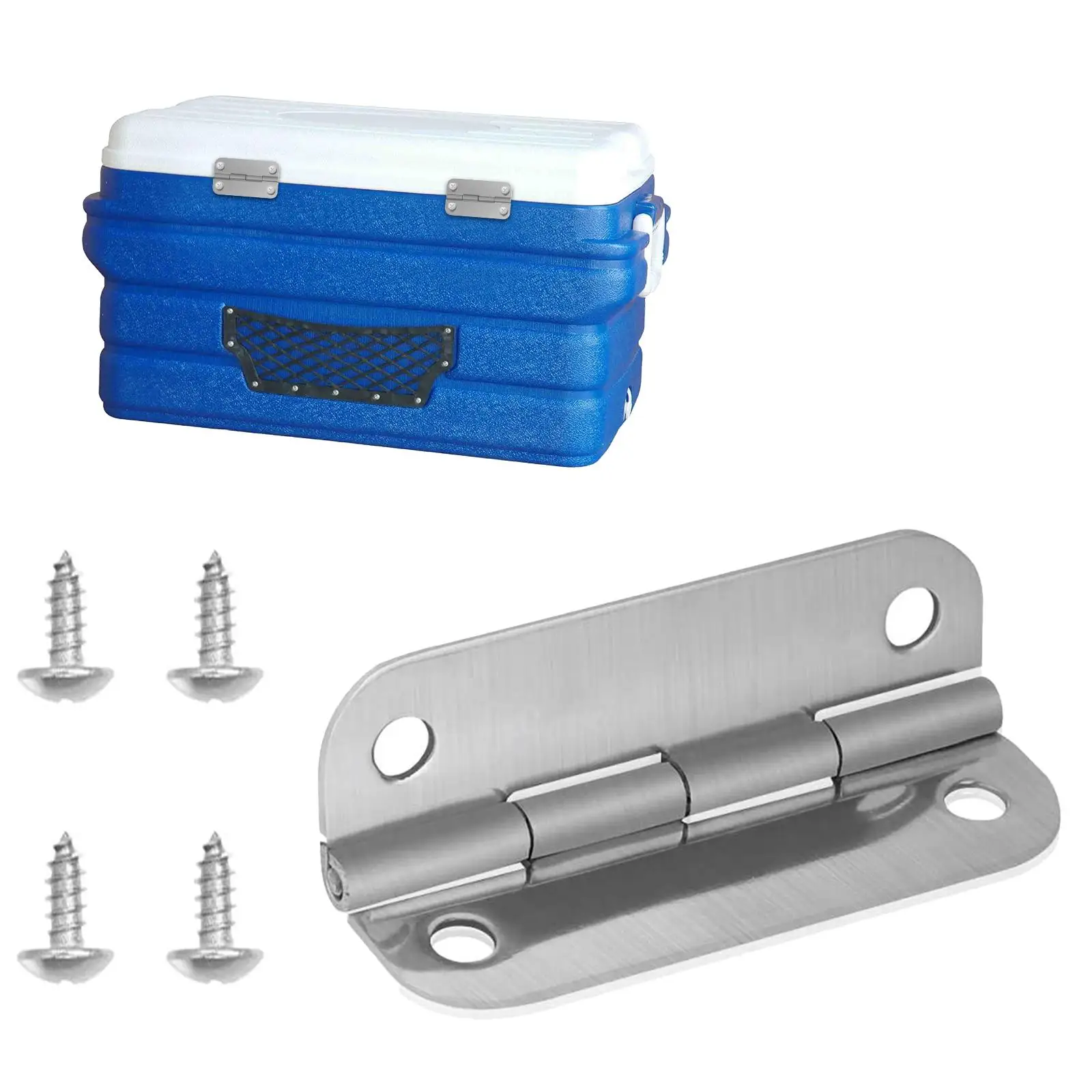 4Pack Cooler Stainless Steel Hinges Replacement With Screws For Igloo Ice Chests Camping Hiking Equipments Accessories
4Pack Cooler Stainless Steel Hinges Replacement With Screws For Igloo Ice Chests Camping Hiking Equipments Accessories