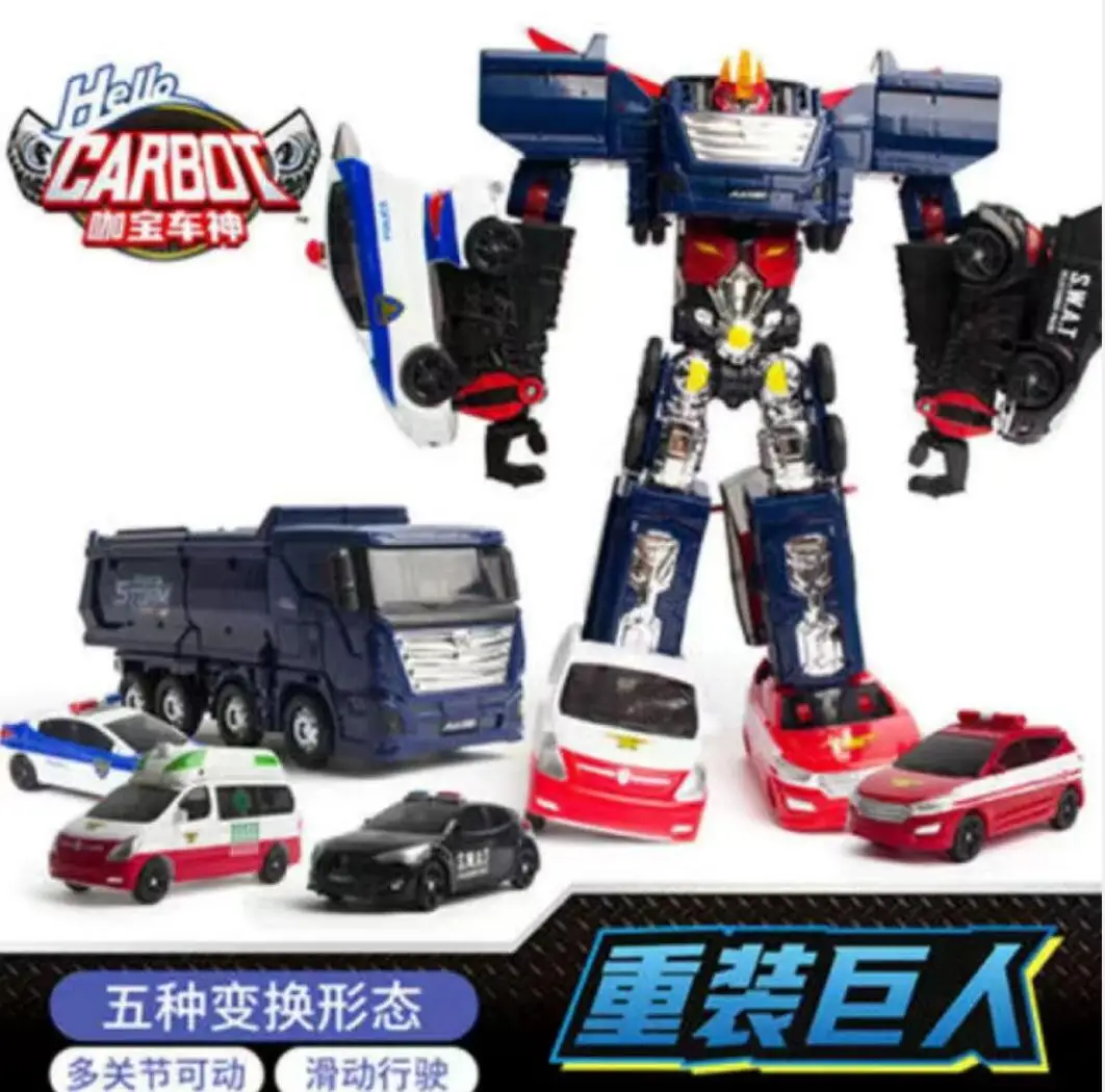 Deformed Car Robot Transformation Rescue Giant Rider Korean Cartoon Anime Plastic Hello Carbot Combination Toys Gift for Boy 9
Deformed Car Robot Transformation Rescue Giant Rider Korean Cartoon Anime Plastic Hello Carbot Combination Toys Gift for Boy 9