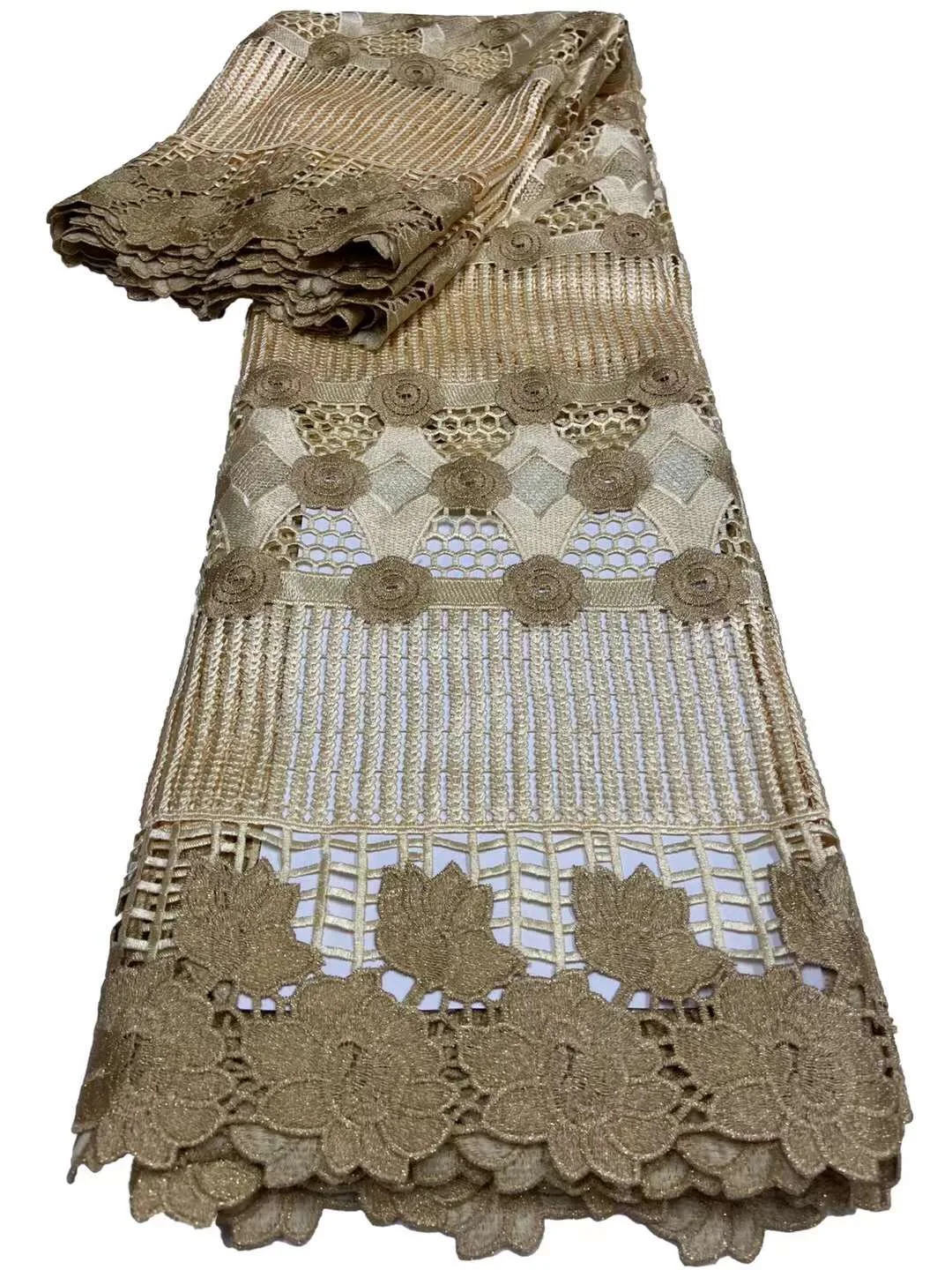 5 Yards Nigerian Guipure Lace Fabric for Women Evening Gown Sewing African Cord Lace Fabric for Asoebi Dress WRFG58
5 Yards Nigerian Guipure Lace Fabric for Women Evening Gown Sewing African Cord Lace Fabric for Asoebi Dress WRFG58