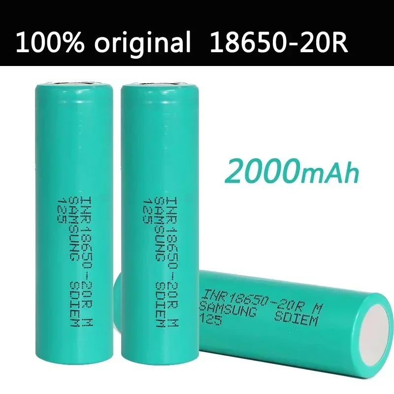 Новый 100% оригинальный литиевый аккумулятор 18650 3 7 В 2000 мАч подходит для