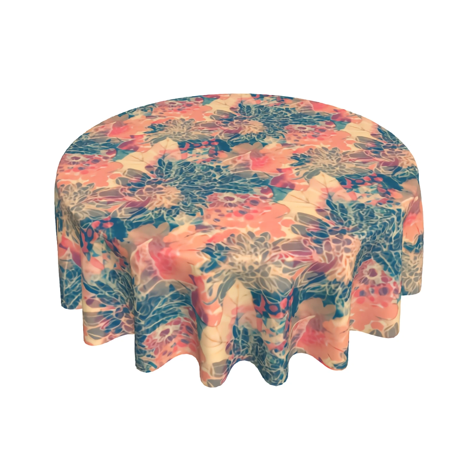 Colorful Flowers And Leaves Round Tablecloth 60 Inch with Waterproof Wrinkle Resistant for Home Kitchen Indoor Outdoor
Colorful Flowers And Leaves Round Tablecloth 60 Inch with Waterproof Wrinkle Resistant for Home Kitchen Indoor Outdoor
