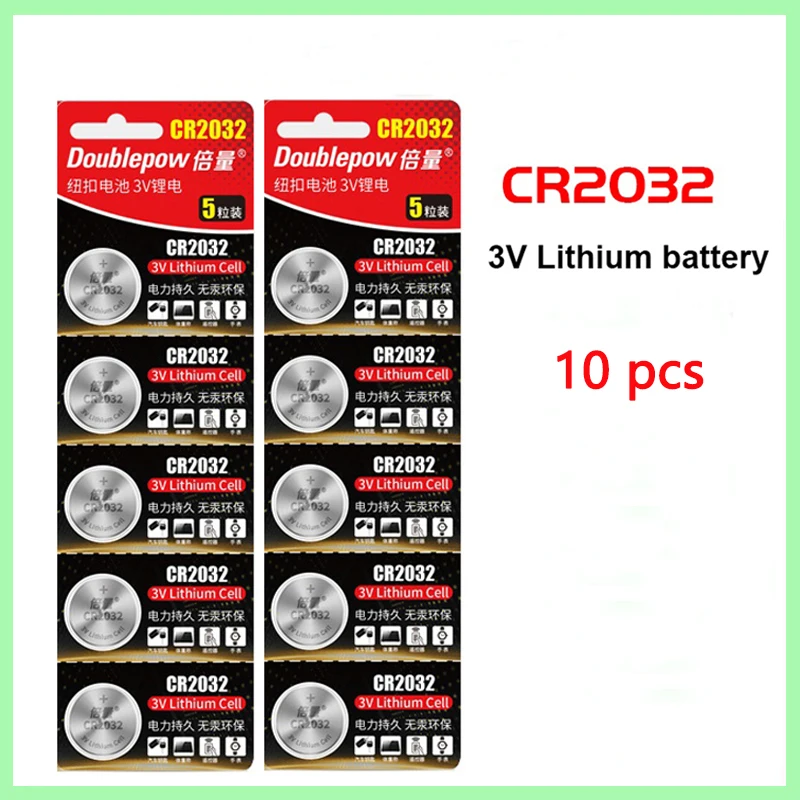 

30pcs Original CR2032 Button 3V Cell lithium CR2032 Battery Remote Control Calculator CounterCR 2032 Lithium Batteries Razor
