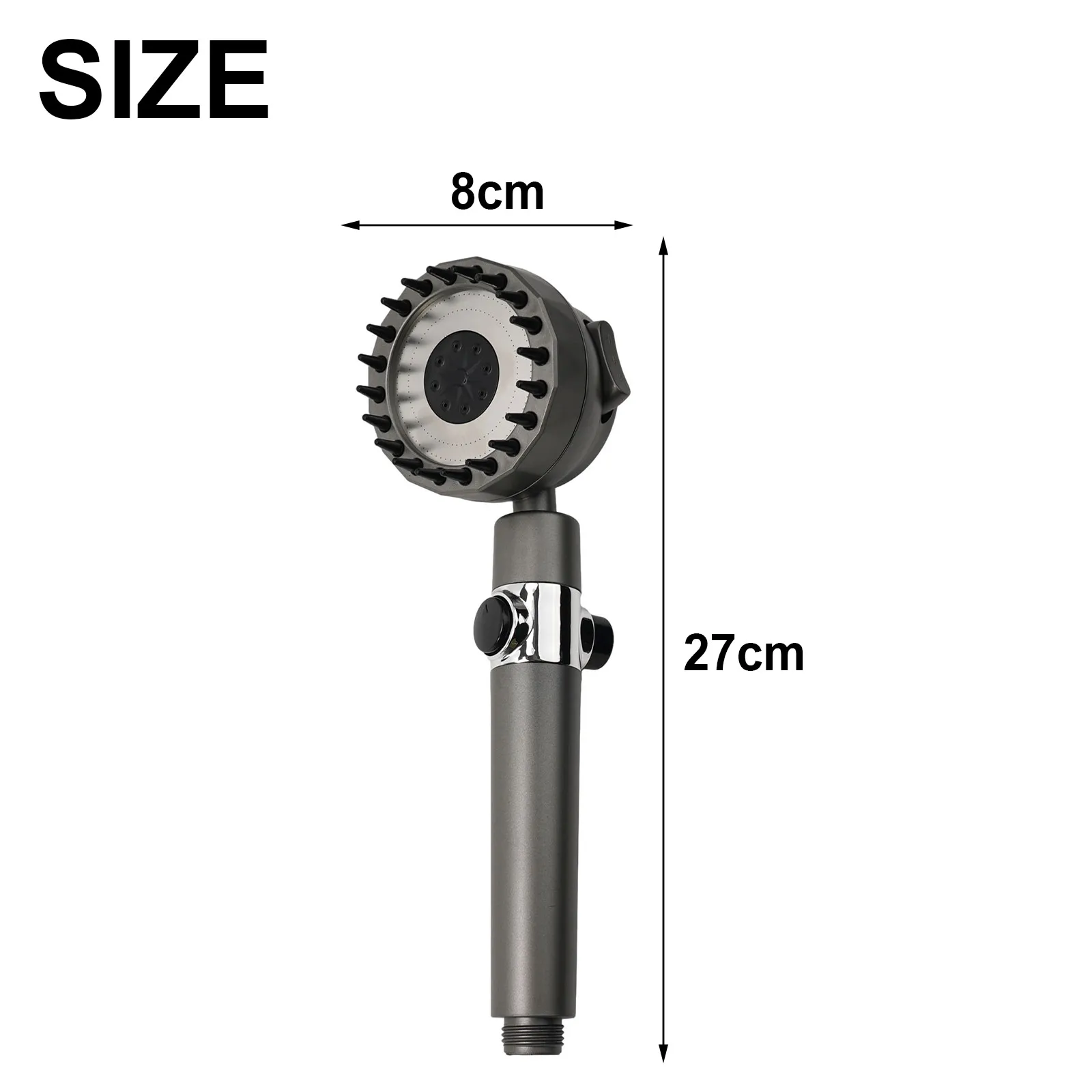 High Pressure Water Saving Rain Shower Head Shower Head Shower Faucet 27*8cm Bathroom High-pressure Shower Head
High Pressure Water Saving Rain Shower Head Shower Head Shower Faucet 27*8cm Bathroom High-pressure Shower Head