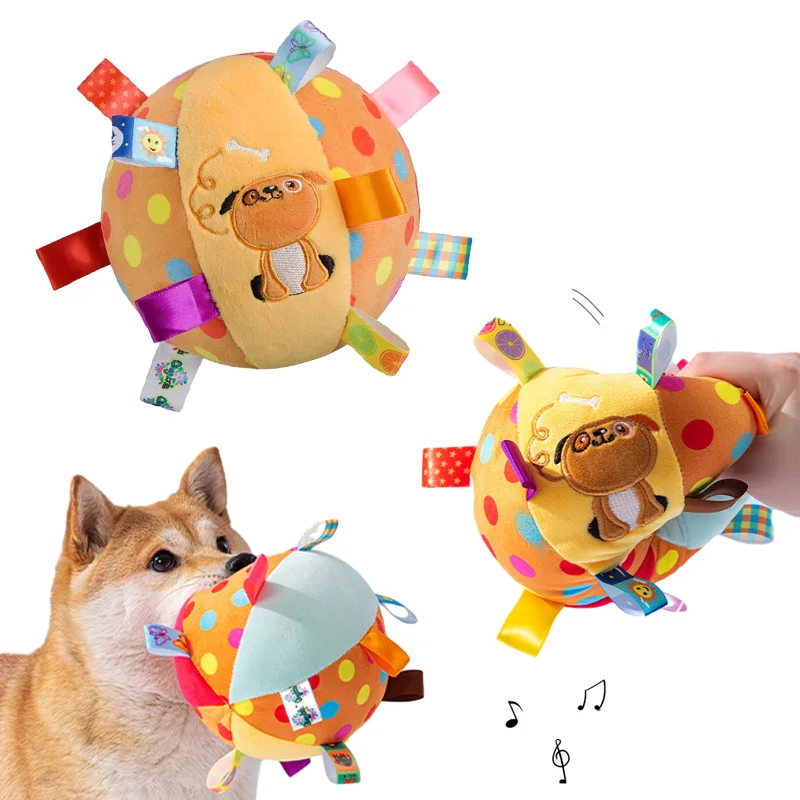 Interactive Ball Dog Toy for Aggressive Chewers Training Decompress Bite Resistant Plush Handle Dog Toys with Bells Pet Supplies
Interactive Ball Dog Toy for Aggressive Chewers Training Decompress Bite Resistant Plush Handle Dog Toys with Bells Pet Supplies