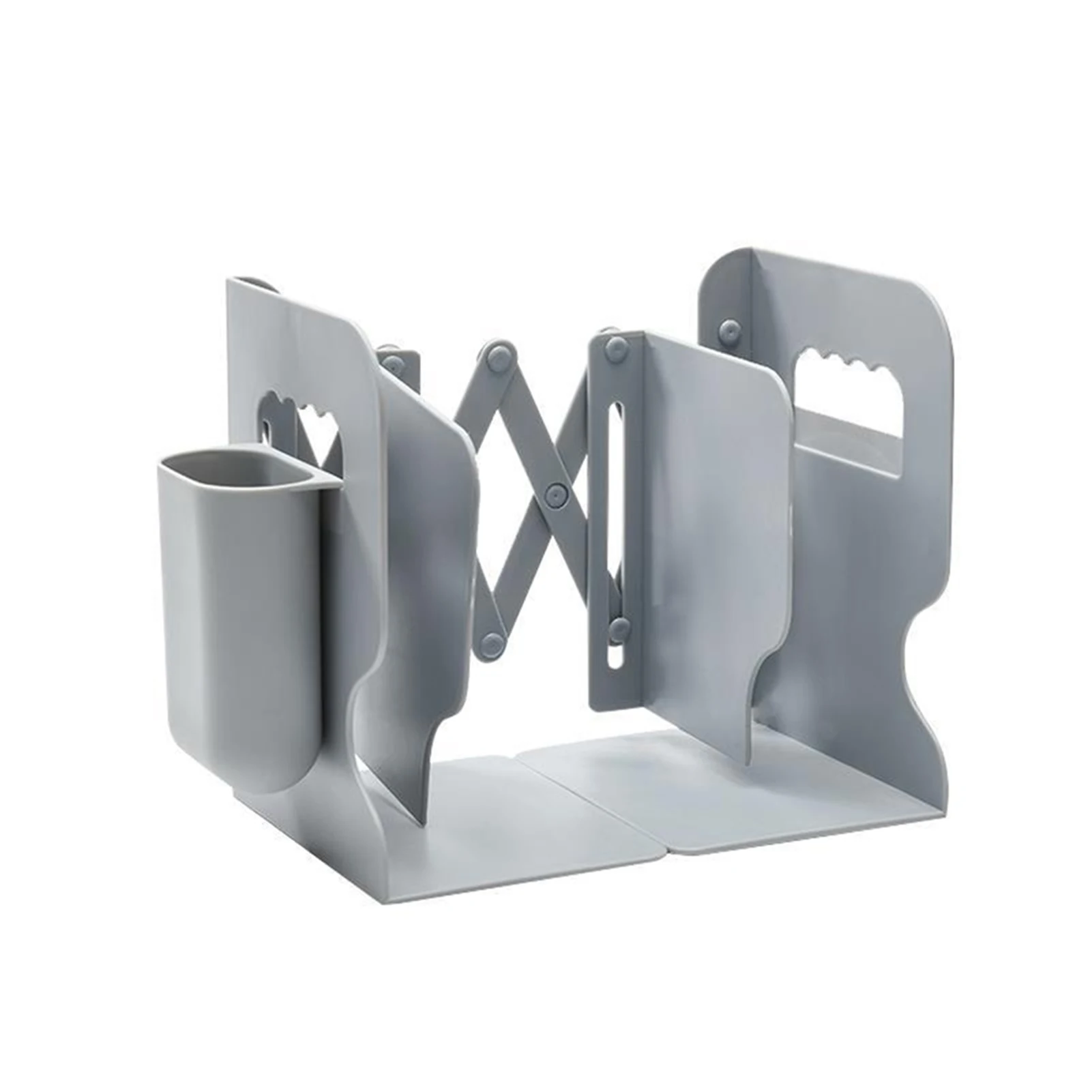Retractable Bookends For Bookshelf With Pen Holder Desk Organizer Adjustable Shelves For Home Office Book Finishing
Retractable Bookends For Bookshelf With Pen Holder Desk Organizer Adjustable Shelves For Home Office Book Finishing