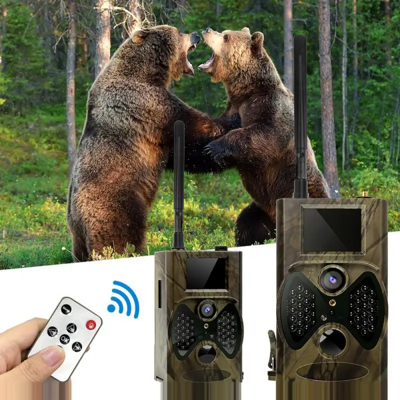 

HD HC-300M Digital Infrared Camera Trail Hunting Video IR Cam 940NM MMS GPRS Wireless Surveillance Tracking Wildlife Camera