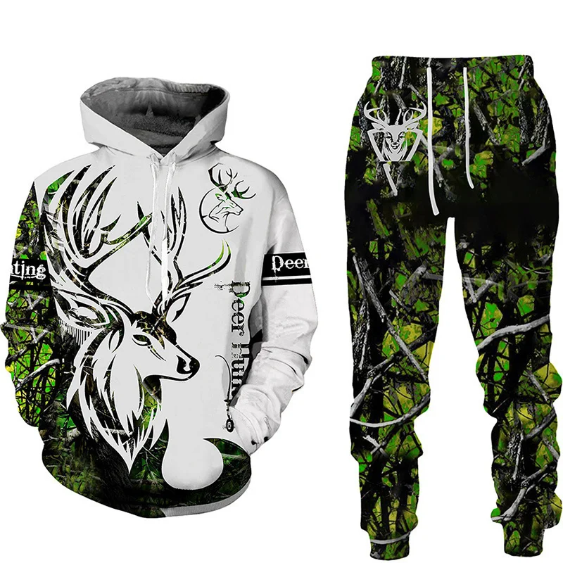 Deer Hoodie Sets Men's Women 3D Print Hoodie Pants Activewear Harajuku 2 Piece Set Fashion Pullover Sweatshirt Suit Men Clothing
Deer Hoodie Sets Men's Women 3D Print Hoodie Pants Activewear Harajuku 2 Piece Set Fashion Pullover Sweatshirt Suit Men Clothing