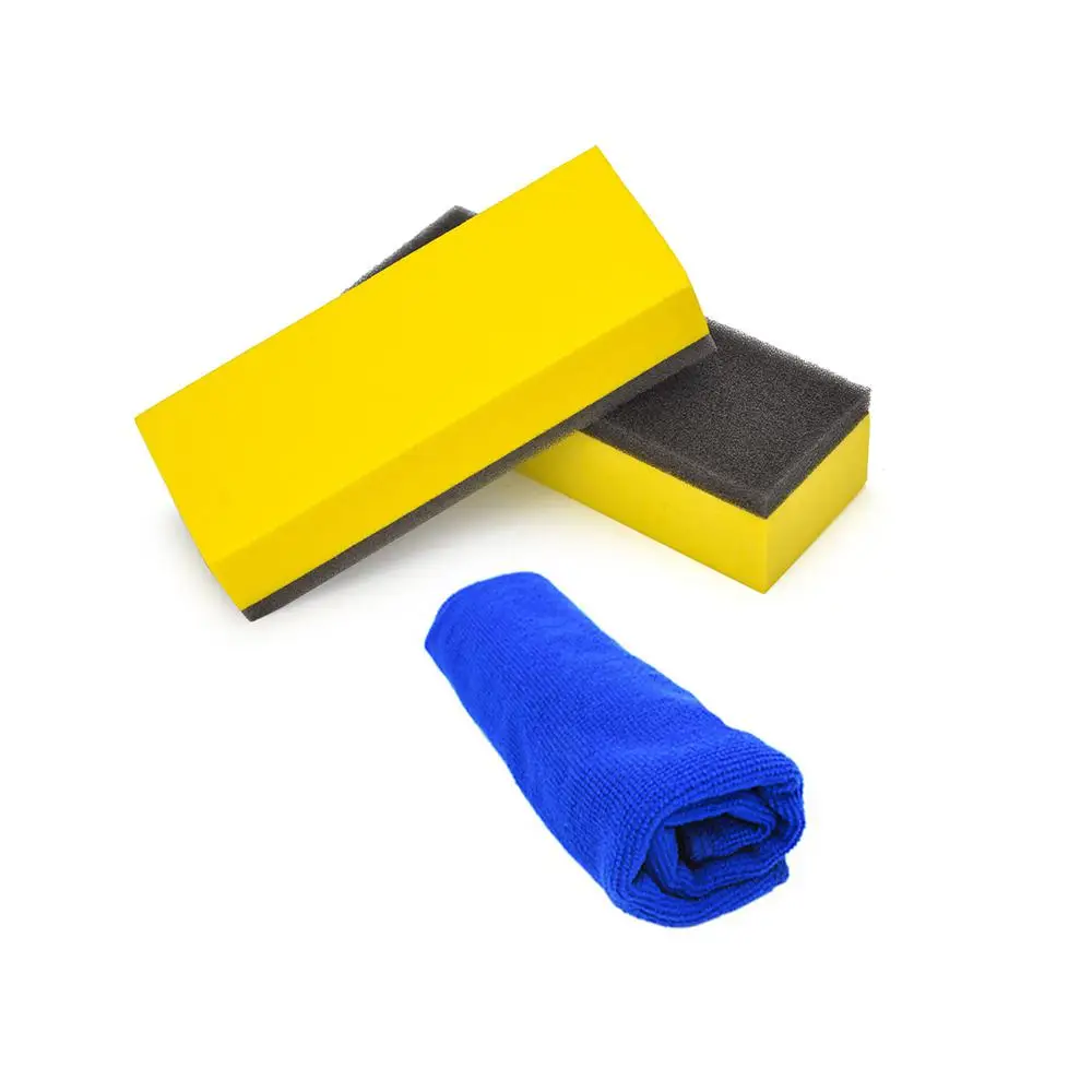 2Pcs Automotive Plated Glass Coating Tools Sponges and Towels Car Washer Car Cleaning Car Bursh Car styling Car accessories
2Pcs Automotive Plated Glass Coating Tools Sponges and Towels Car Washer Car Cleaning Car Bursh Car styling Car accessories