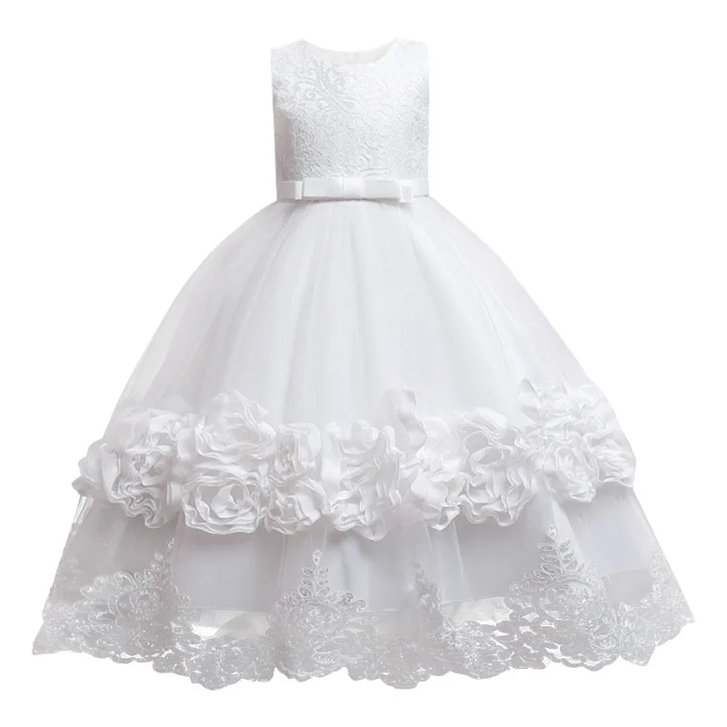 Teenagers Flower Girls Princess Dress Long Section Girls Net Prom Performance Piano Dress Wedding Dress For Girls 4-12 Years Old
Teenagers Flower Girls Princess Dress Long Section Girls Net Prom Performance Piano Dress Wedding Dress For Girls 4-12 Years Old