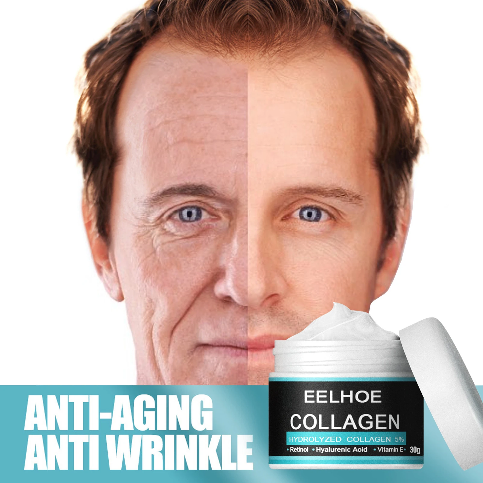 Men Anti Aging Face Cream Men Skin Care Deep Hydrating Moisturizing Oil-control Whitening Anti Face Cream30g
Men Anti Aging Face Cream Men Skin Care Deep Hydrating Moisturizing Oil-control Whitening Anti Face Cream30g